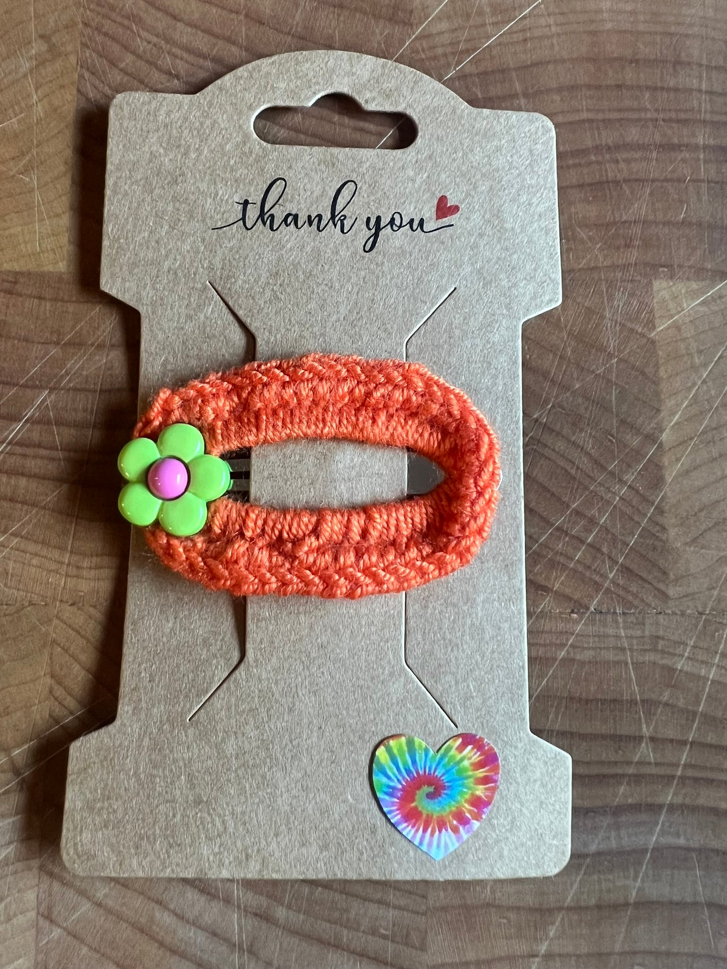 Single Floral Hair Clip