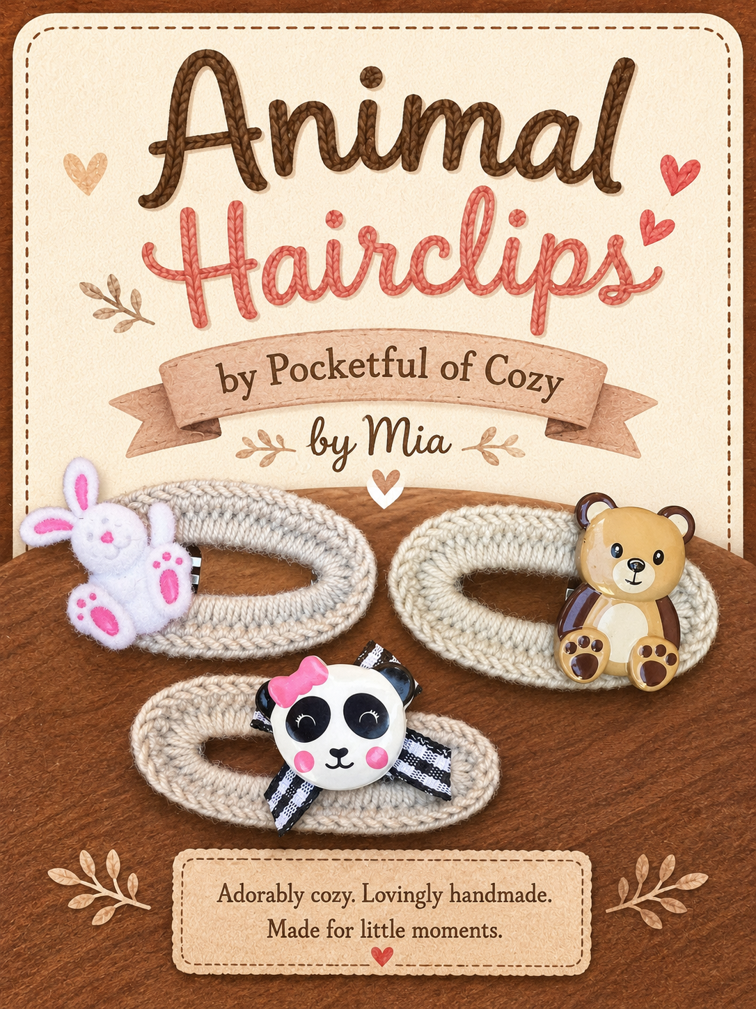 Animal Hair Clips