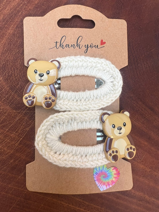 Pair - Animal Hair Clips