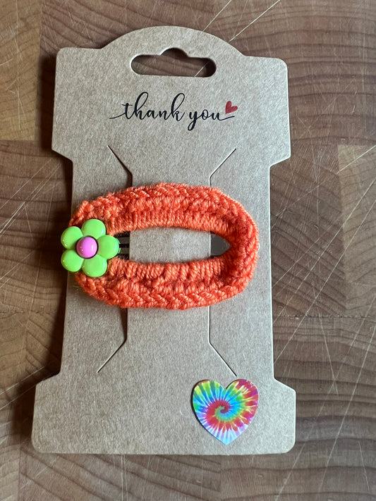 Single Floral Hair Clip
