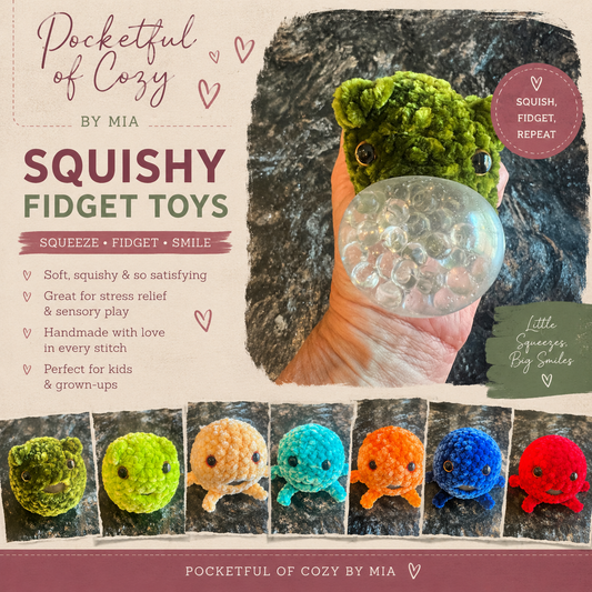 Squishy Fidget Frog